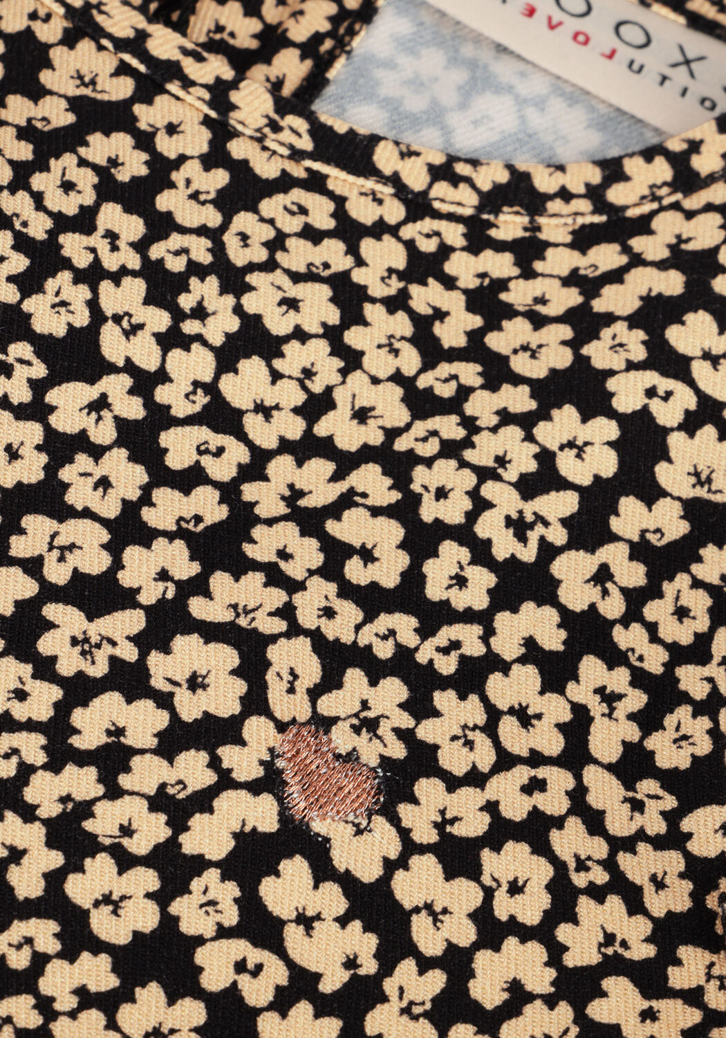 LOOXS Little Mini robe 2332-7862 en beige - large