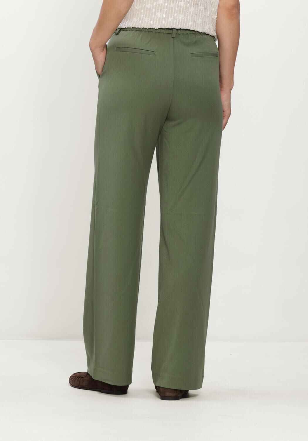OBJECT Pantalon OBJLISA WIDE PANT NOOS en vert - large