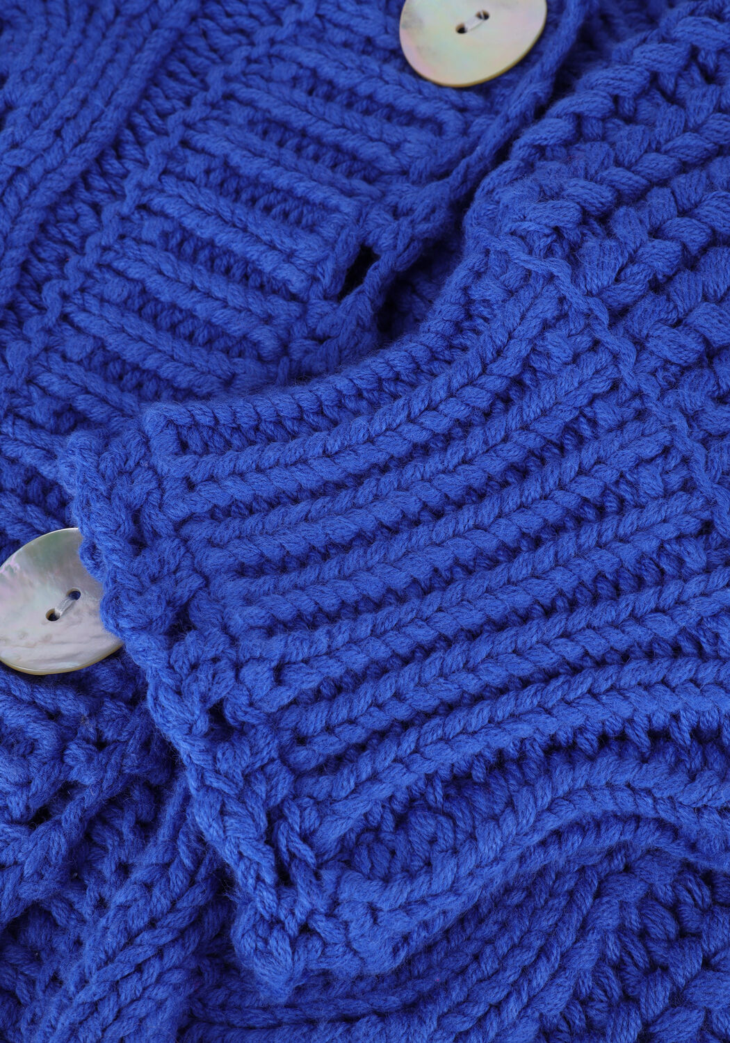 Y.A.S. Gilet YASKULA LS KNIT CARDIGAN en bleu - large