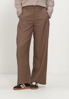 NEO NOIR Pantalon ESSIALL PINSTRIPE PANTS en marron