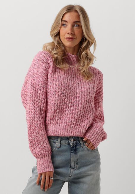 ANOTHER LABEL Pull DYLAN KNITTED PULL en rose - large