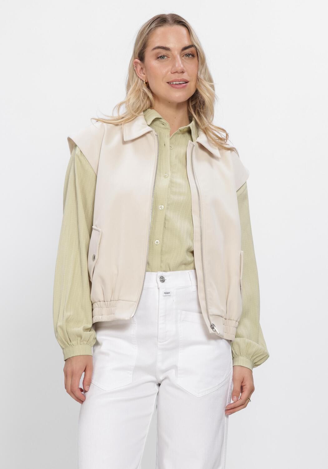 Gebroken wit YDENCE Blazer GILET DANIELLE - large