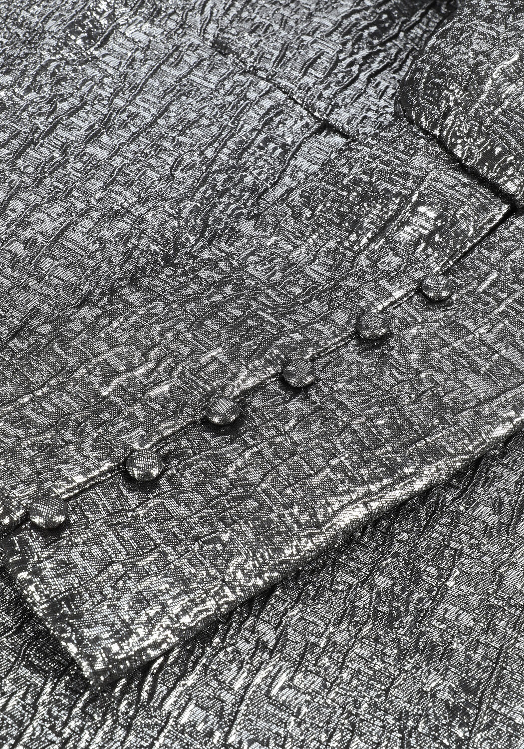 Zilveren FREEBIRD Mini jurk ADORA DRESS - large