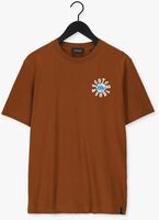 SCOTCH & SODA T-shirt GRAPHIC LOGO REGULAR FIT T-SHI en marron