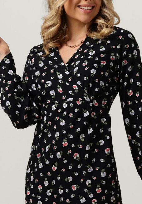 Zwarte OBJECT Mini jurk OBJDITTA L/S DRESS - large