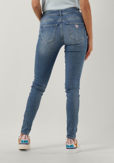 GUESS Skinny jeans SHAPE UP en bleu - large