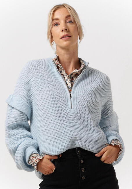 Lichtblauwe HARPER & YVE Sweater YENNA-JU - large
