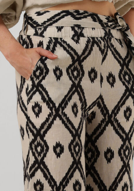 Zwarte MR MOOD Wijde broek MRS KATTO - large