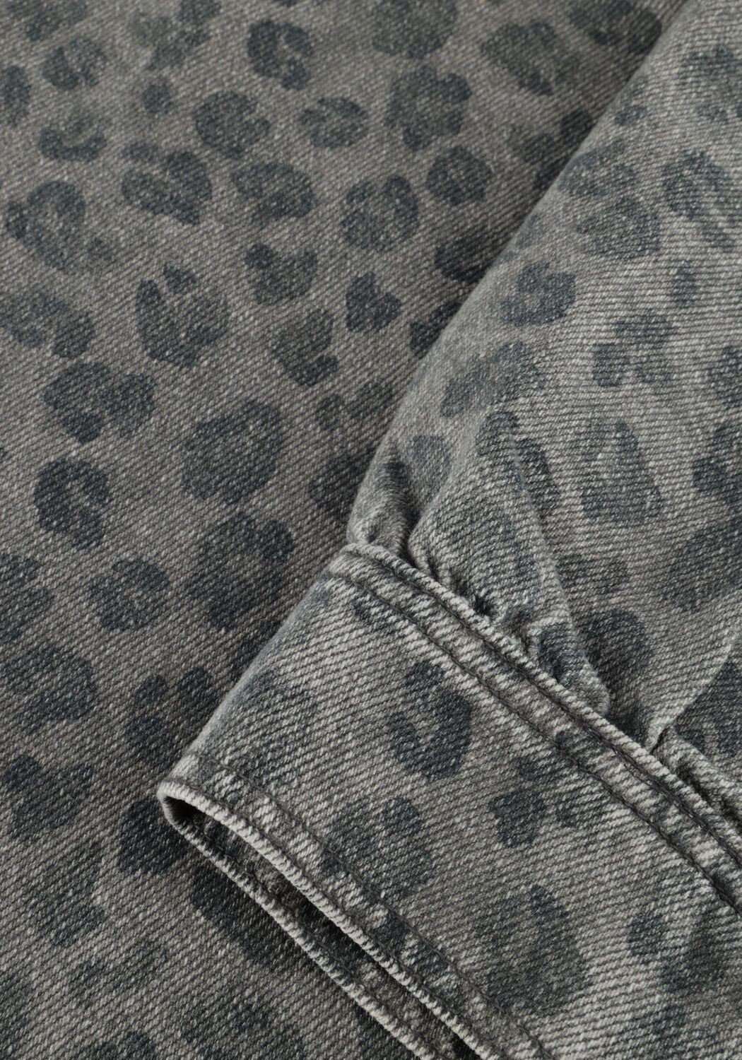 BY-BAR Robe midi FLYNTH CHEETAH DRESS en gris - large