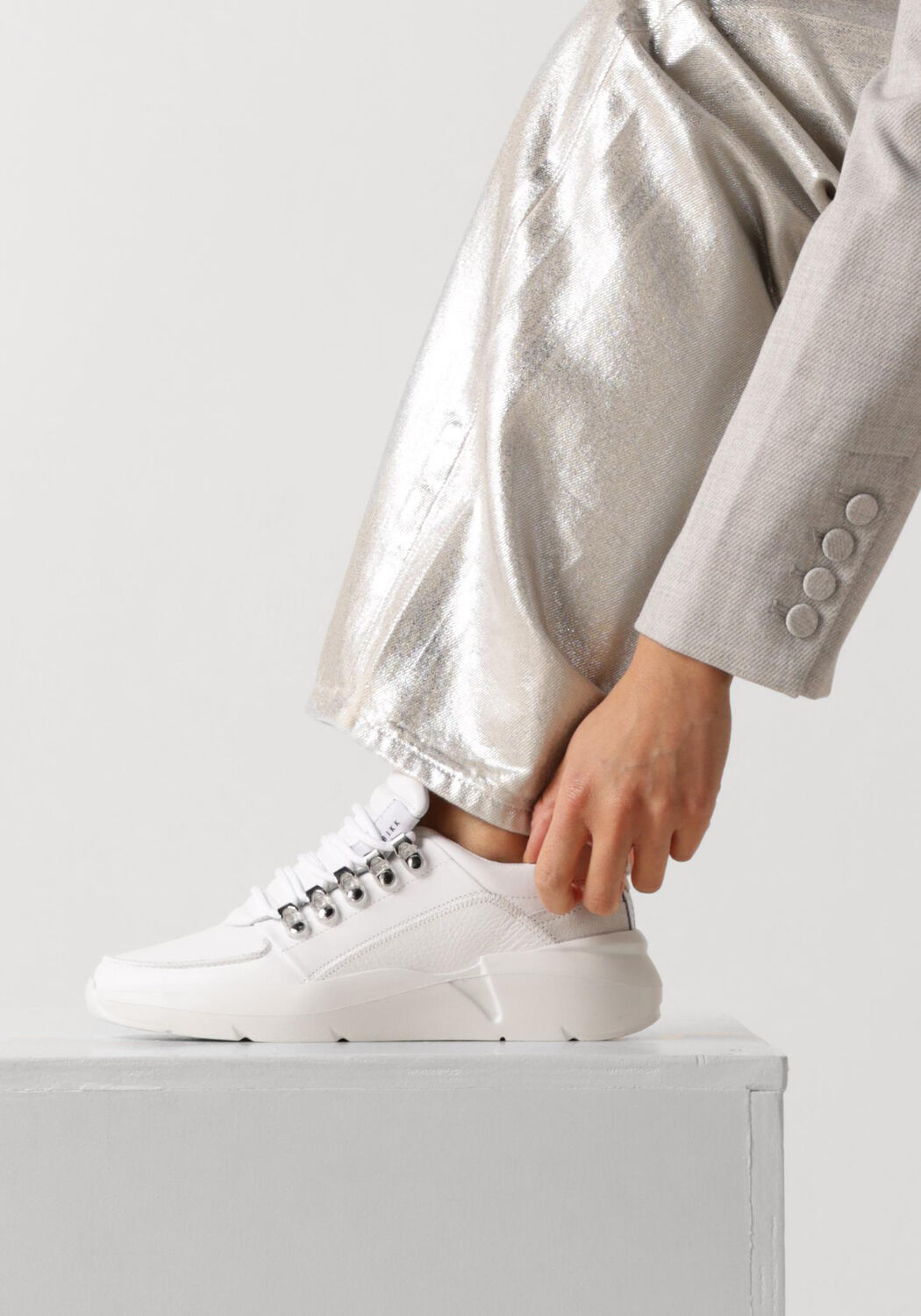 Witte NUBIKK Sneakers ROQUE ROMAN - large