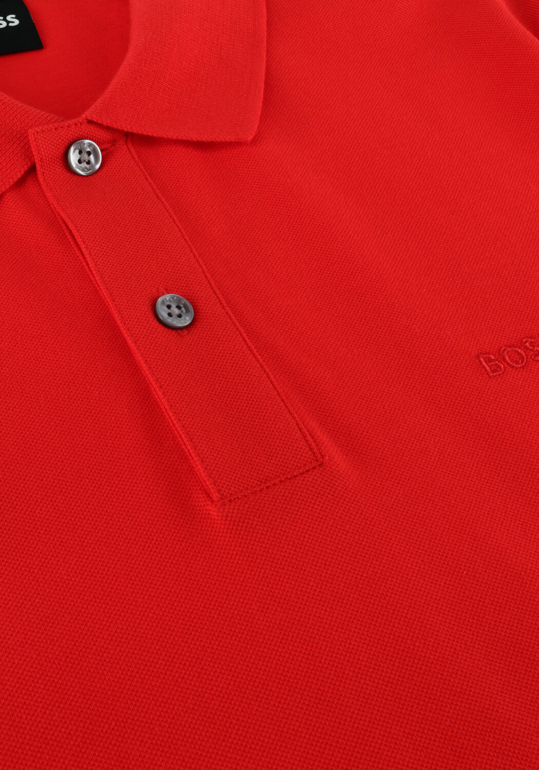 BOSS BLACK Polo PALLAS en rouge - large