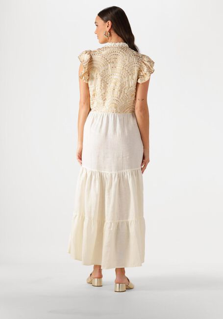 GREEK ARCHAIC KORI Robe maxi 231097 Blanc - large