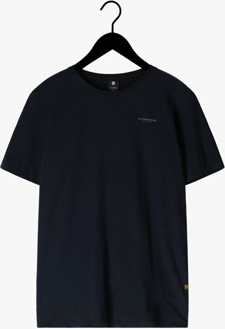 G-STAR RAW T-shirt SLIM BASE R T S/S Bleu foncé - large
