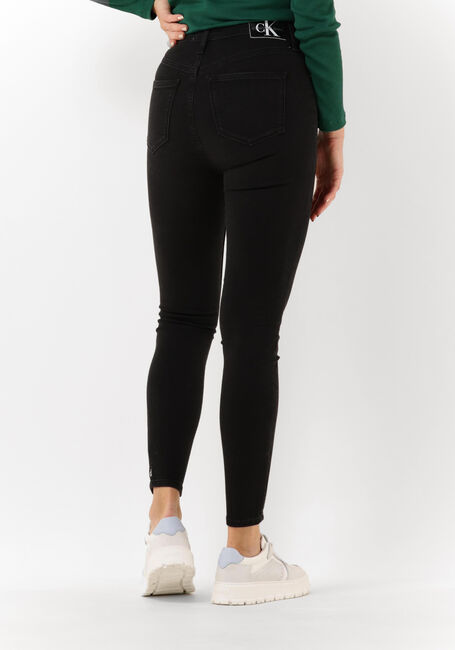 CALVIN KLEIN Skinny jeans HIGH RISE SUPER SKINNY ANKLE en noir - large
