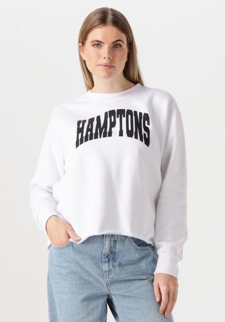 PENN & INK Chandail SWEATER PRINT en blanc - large