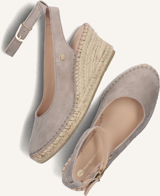 Taupe FRED DE LA BRETONIERE Espadrilles 153010245 Taupe FRED DE LA BRETONIERE Espadrilles 153010245 - large