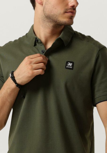 VANGUARD Polo SHORT SLEEVE POLO PIQUE en vert - large