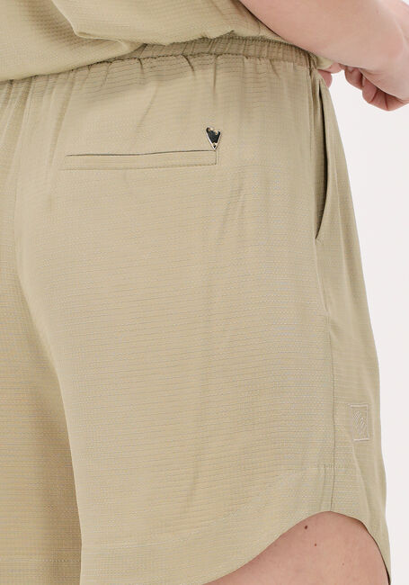 Olijf MOS MOSH Broeken/jumpsuits ALDE LIGHT RIB SHORTS - large