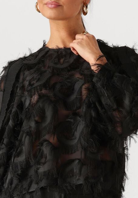 Zwarte CO'COUTURE  SYRACC STRUCTURE BLOUSE - large