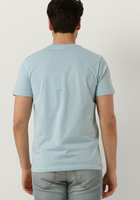 PS PAUL SMITH Polo MENS SLIM FIT SS TSHIRT ZEBRA BADGE Bleu clair - large