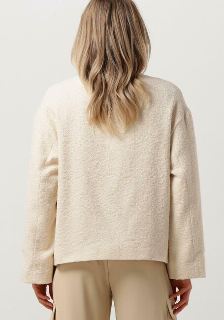 RUBY TUESDAY Jack MAYA LONG DOUBLE BREASTED COAT Blanc - large