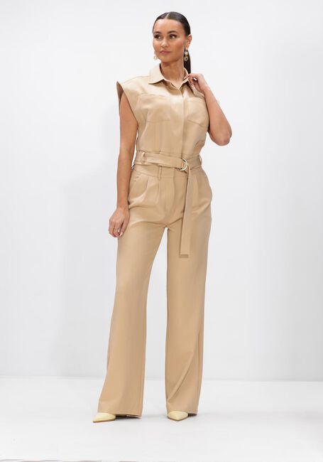 HARPER & YVE Pantalon large KATIE-PA en beige - large