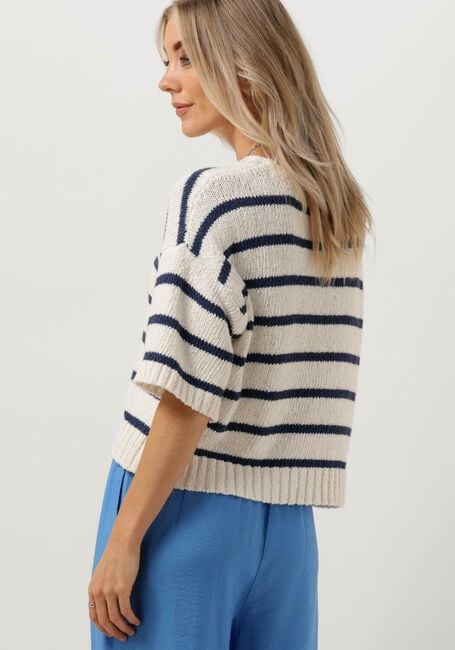 MSCH COPENHAGEN Pull MSCHHANNALIE 2/4 PULLOVER STP en blanc - large