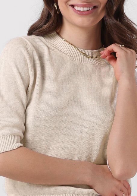 KNIT-TED T-shirt FLEUR Sable - large