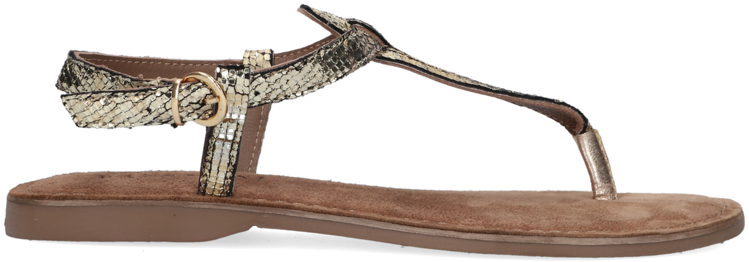 lazamani sandalen goud Online OFF 52
