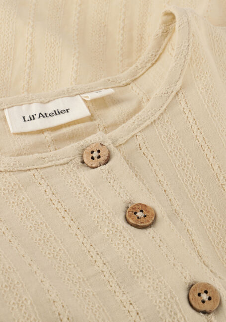 LIL' ATELIER Blouse NMFOYA LS LOOSE SHIRT en beige - large