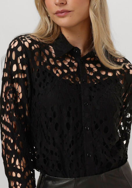 VANILIA LACE TUNIC BLOUSE Blouses en noir - large