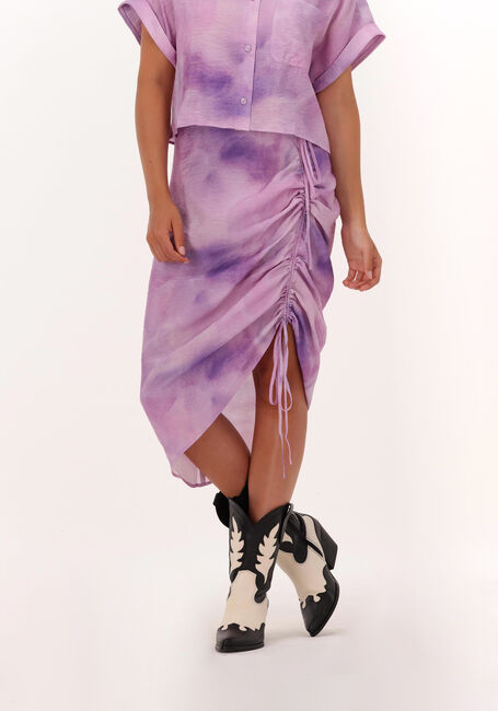 CATWALK JUNKIE Jupe midi SK SUMMER CLOUDS en violet - large