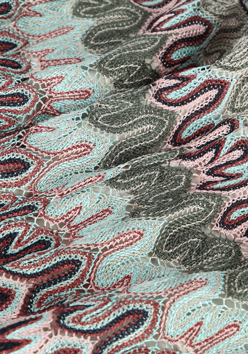 ANA ALCAZAR Pantalon large TROUSERS WCA en vert - large