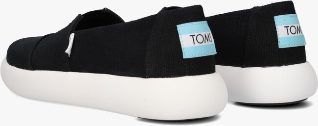 TOMS ALPARGATA MALLOW Chaussures à enfiler en noir - large