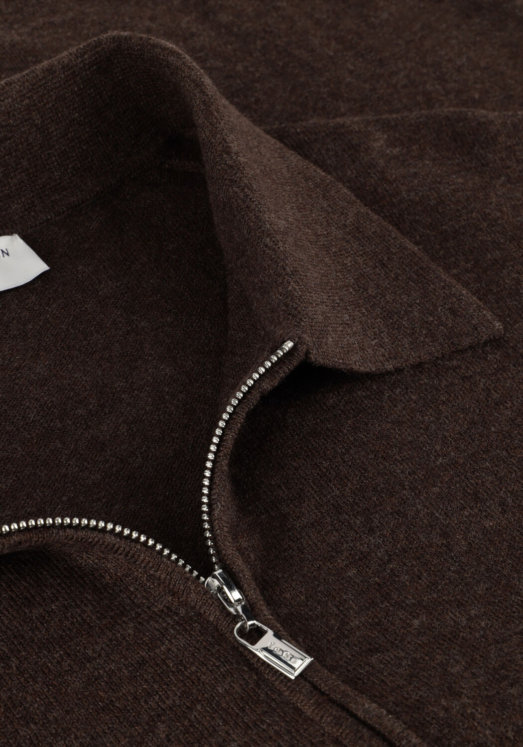 TIGER OF SWEDEN Pull ORBIT RWS en marron - large