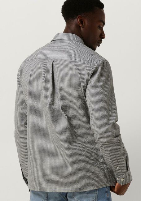 ANERKJENDT Chemise décontracté AKKURT L/S STRIPE SHIRT Olive - large