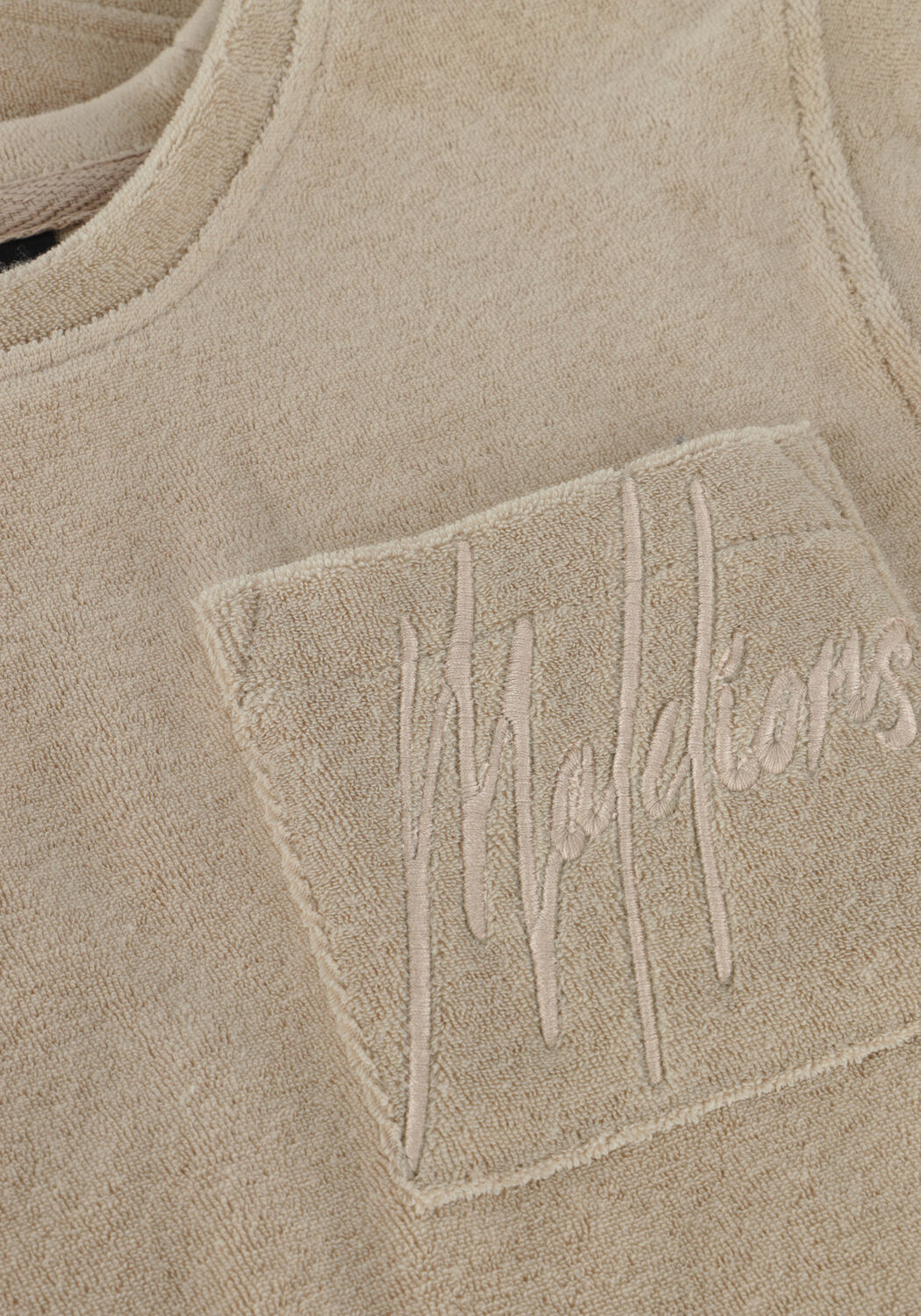 MALELIONS T-shirt TOWELLING T-SHIRT en taupe - large