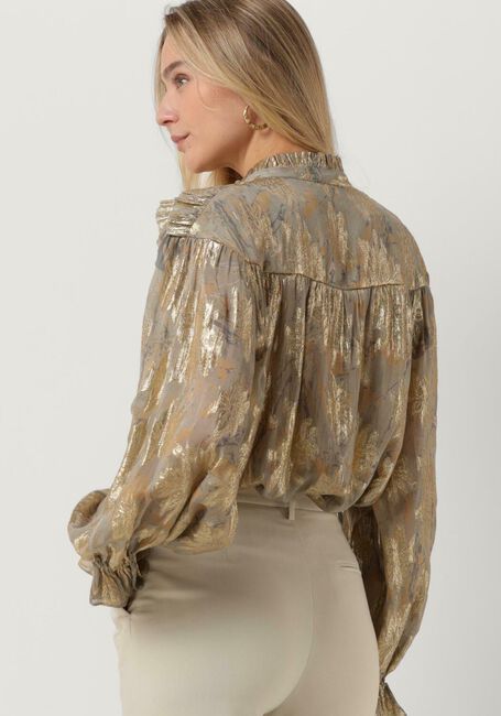 Groene BRUUNS BAZAAR  HOLLYHOCK BETTY BLOUSE - large