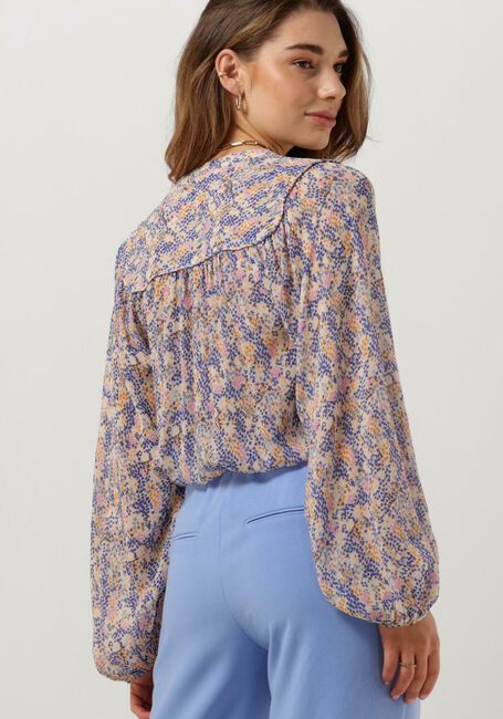 SECOND FEMALE POPPI SHIRT Blouses en bleu - large