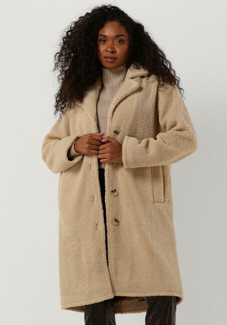 SELECTED FEMME Manteau Teddy LANA TEDDY COAT B Écru - large