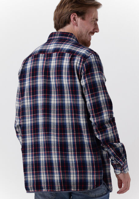 SCOTCH & SODA Chemise décontracté REGULAR FIT MID-WEIGHT BRUSHED FLANNEL CHECK SHIRT en bleu - large