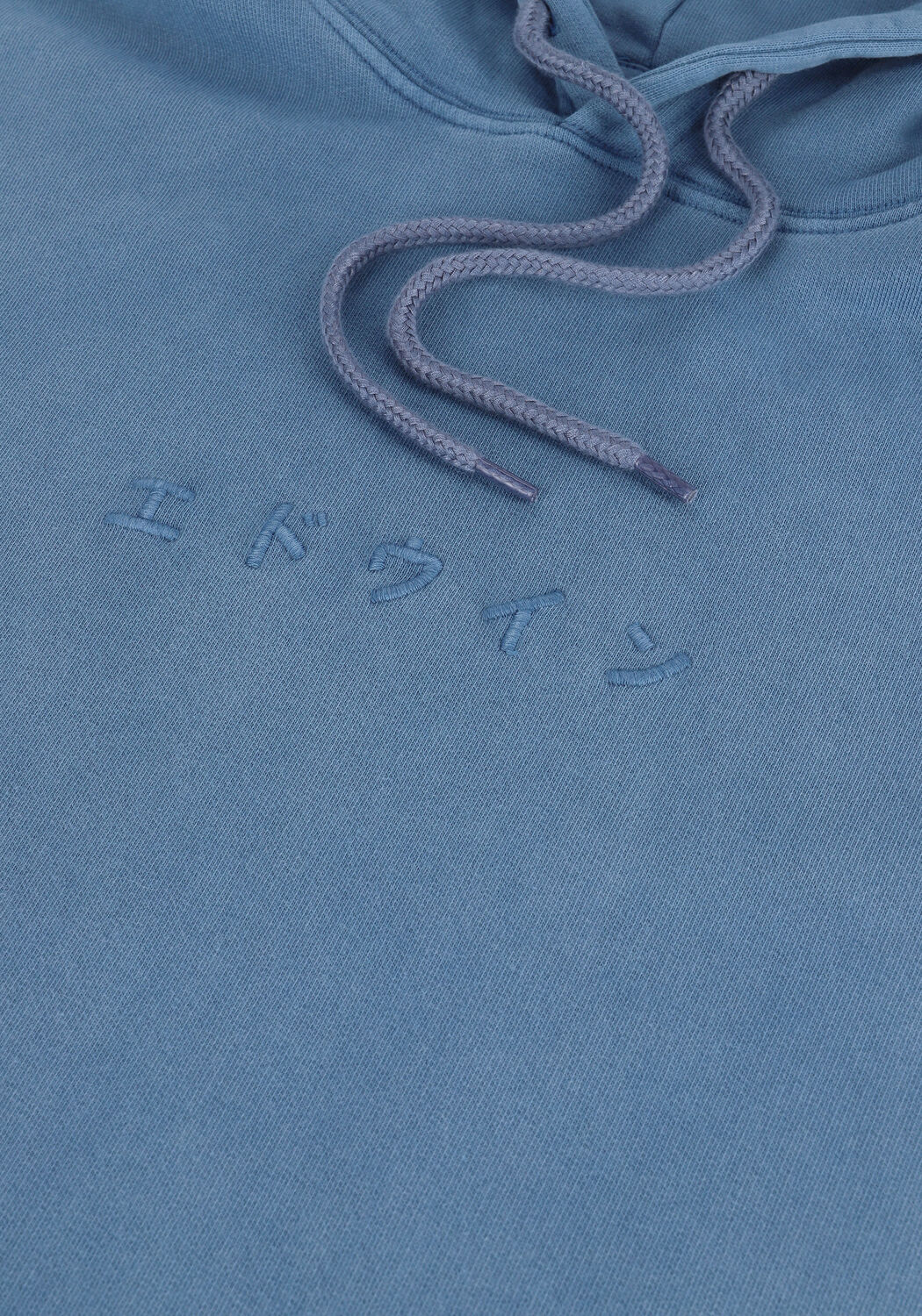 EDWIN Chandail KATAKANA NATURAL HOODIE SWEAT en bleu - large