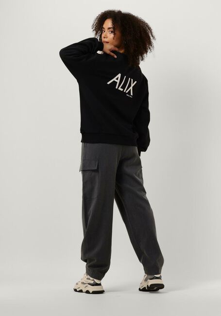 Grijze ALIX THE LABEL Cargobroeken LADIES WOVEN CARGO PANTS - large