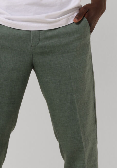 SELECTED HOMME Pantalon SLHSLIM-OASIS LINEN TRS NOOS en vert - large