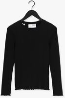 SELECTED FEMME T-shirt ANNA LS CREW NECK TEE en noir