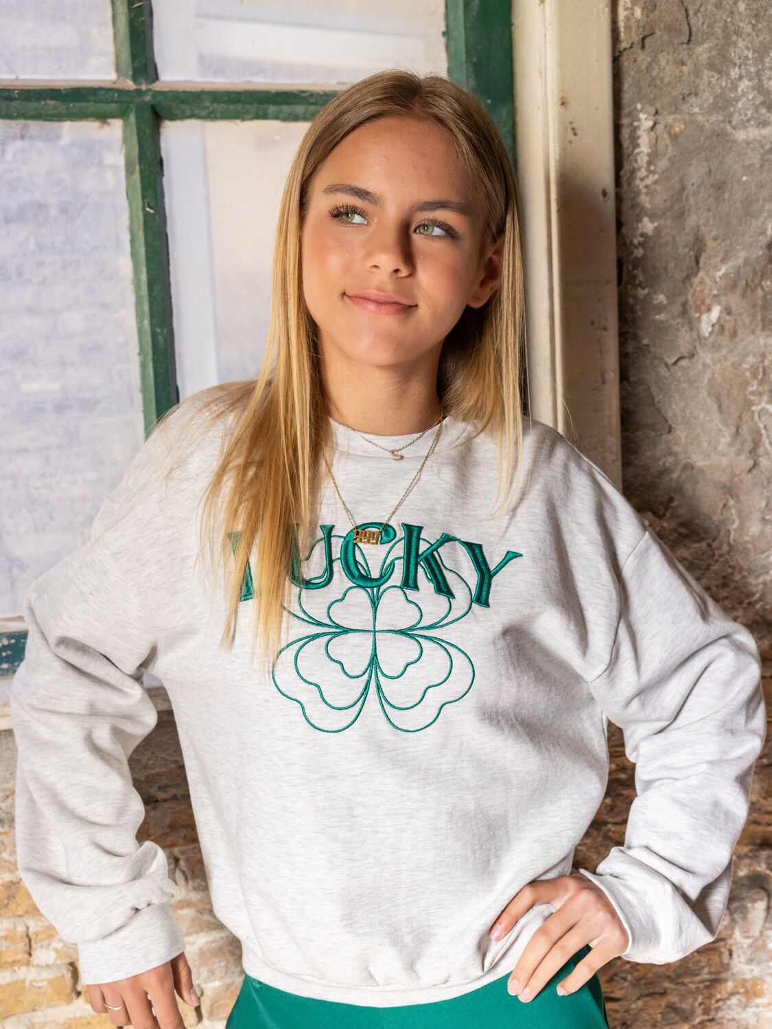 LOOXS 10sixteen Chandail 2531-5308 Gris clair - large