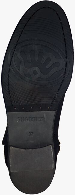 Zwarte SHABBIES Enkellaarsjes 250187  - large