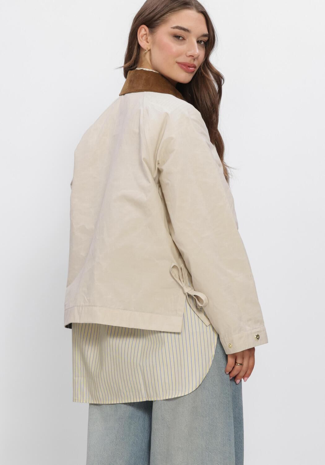 Beige BARBOUR Jack MEDLAND SHOWERPROOF JACKET - large