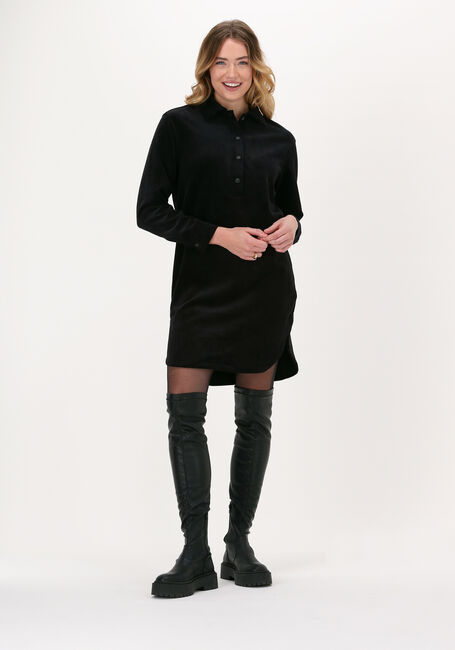 SIMPLE Mini robe JEAN en noir - large