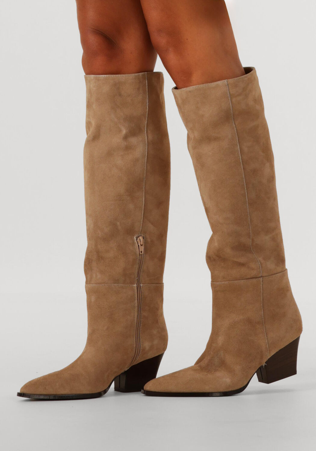 NOTRE-V Bottes hautes 31190 en beige - large